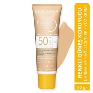 Bioderma Photoderm Cover Touch Mineral SPF50+ Light Güneş Kremi 40 gr