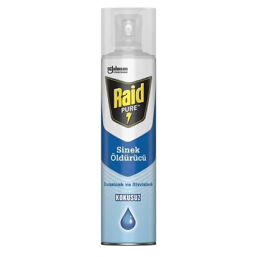 Raid Pure Sinek Öldürücü Kokusuz Sprey 300 mL