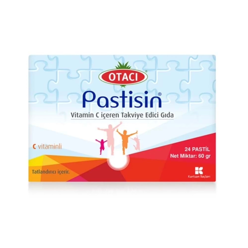 Otacı Pastisin C Vitaminli Çocuklar için Pastil 24lü