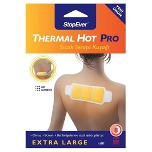 StopEver Thermal Hot Pro Sıcak Kompres Flasteri