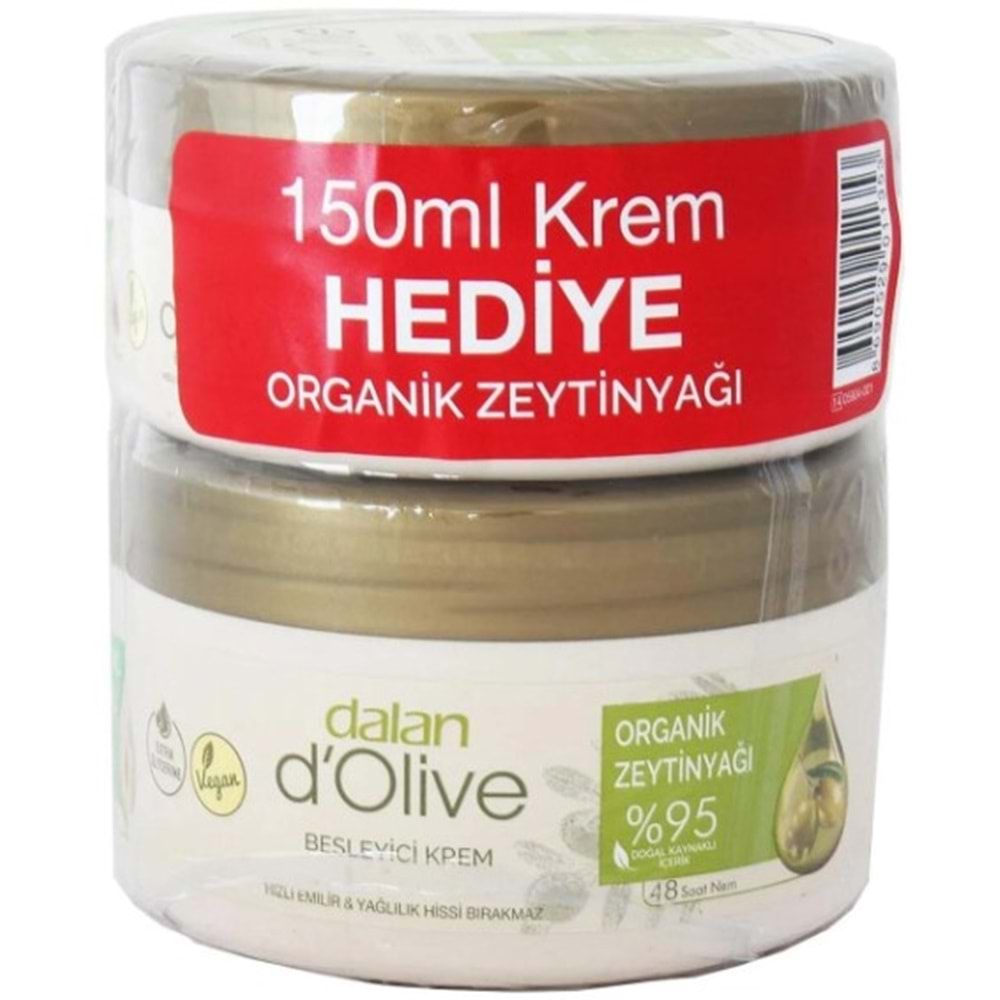 Dalan Set Zeytinyağlı Günlük Bakım Kremi 250+150 Ml
