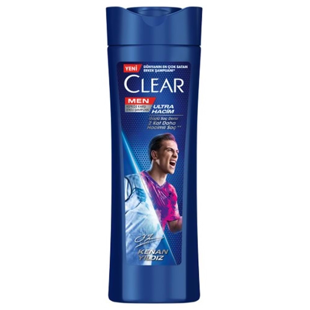 Clear Men Şampuan Ultra Hacim Kenan Yıldız 350Ml