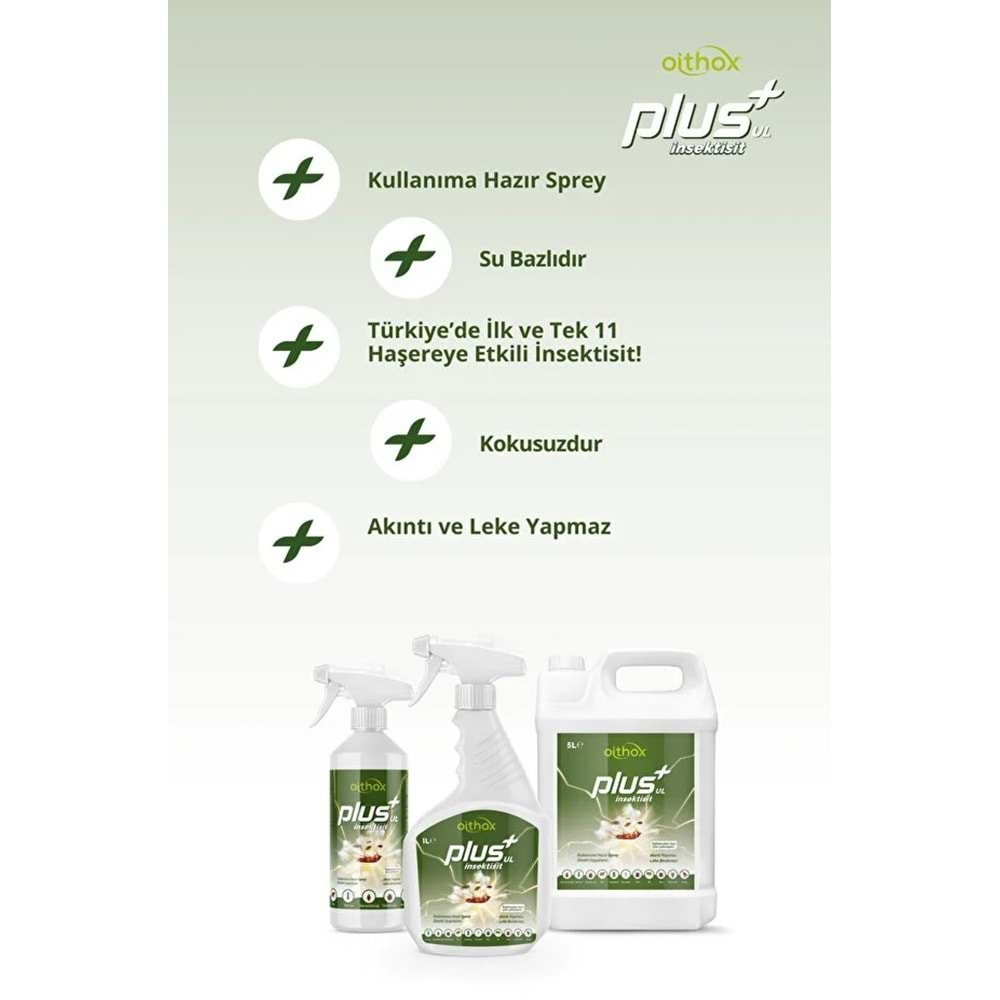 Oithox Plus UL İnsektisit Haşere İlacı 500 mL