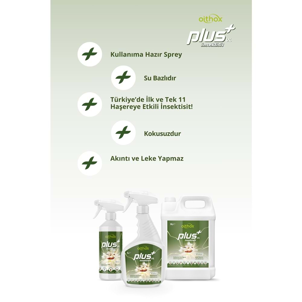 Oithox Plus UL İnsektisit Haşere İlacı 1 Lt
