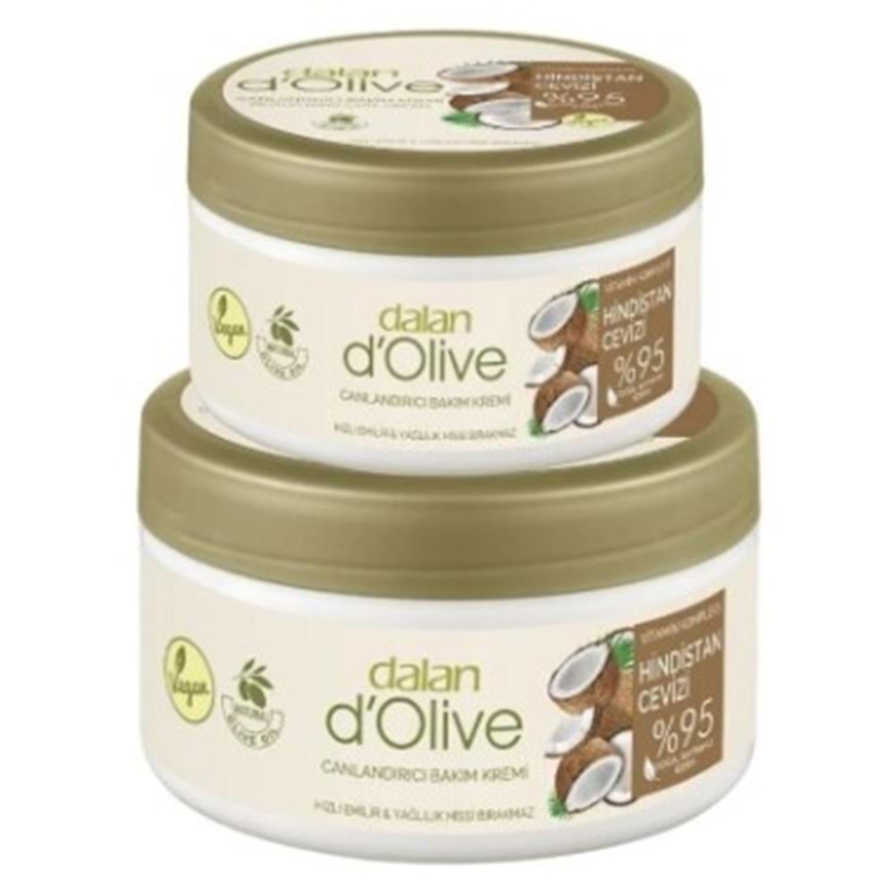 Dalan Set Hindistan Cevizi Canlandırıcı Bakım Kremi 250+150 Ml