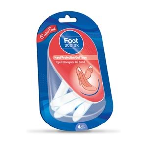 Foot Doctor Topuk Koruyucu Jel Bant 4 Adet (FD.0024)