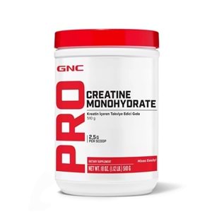 GNC Creatine MonoHydrate Kreatin içeren Takviye Edici Gıda 510 g (100 Servis)