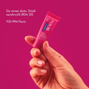 Curaprox Be You Diş Macunu 10 mL, Koyu Pembe, Tonik ve Hurma