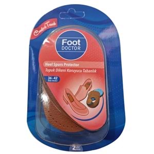 Foot Doctor Topuk Dikeni Koruyucu Tabanlık 2li, Kadın, 36-42 (FD.0021W)