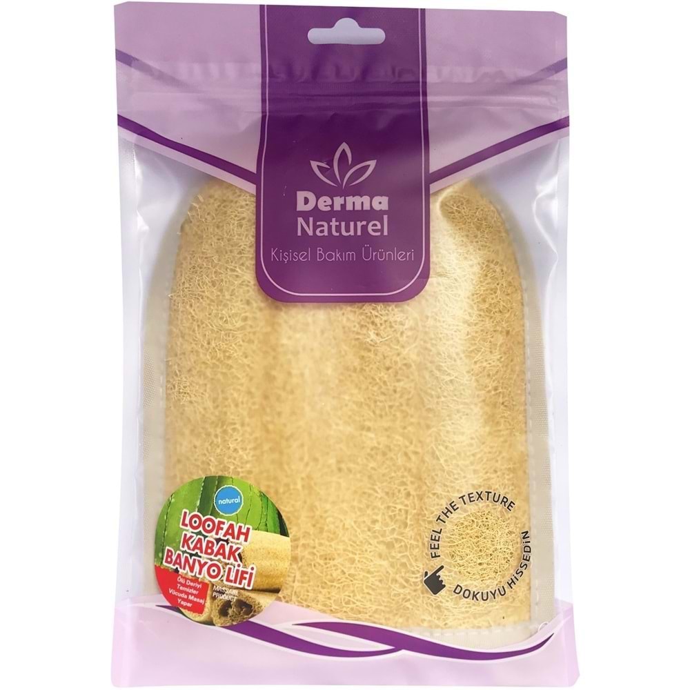 Derma Naturel Loofah (Kabak) Havlu Eldiven