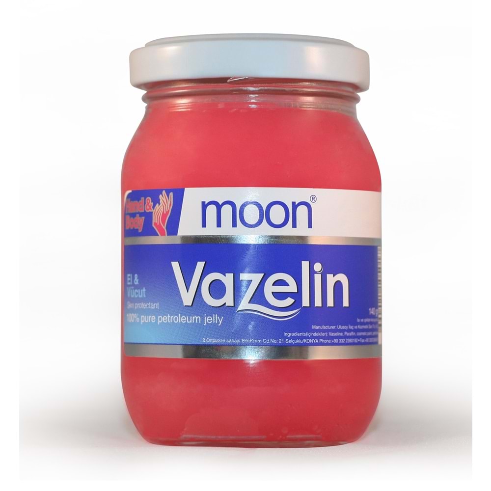 Moon Vazelin Pembe 140gr (Cam Kavanoz)