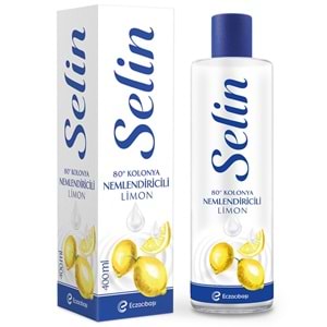 Selin Nemlendiricili Limon Kolonyası Pet 400 mL