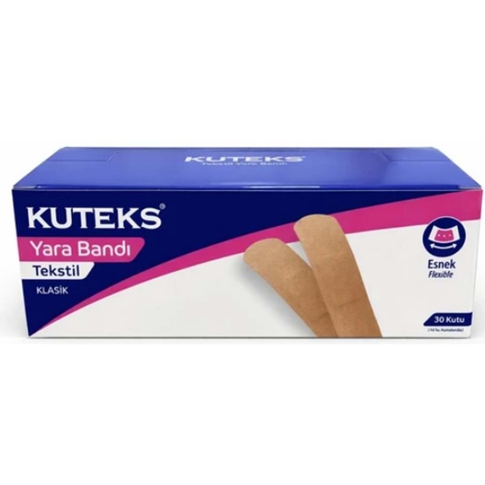 Kuteks Tekstil Yara Bandı 30Lu Kutu
