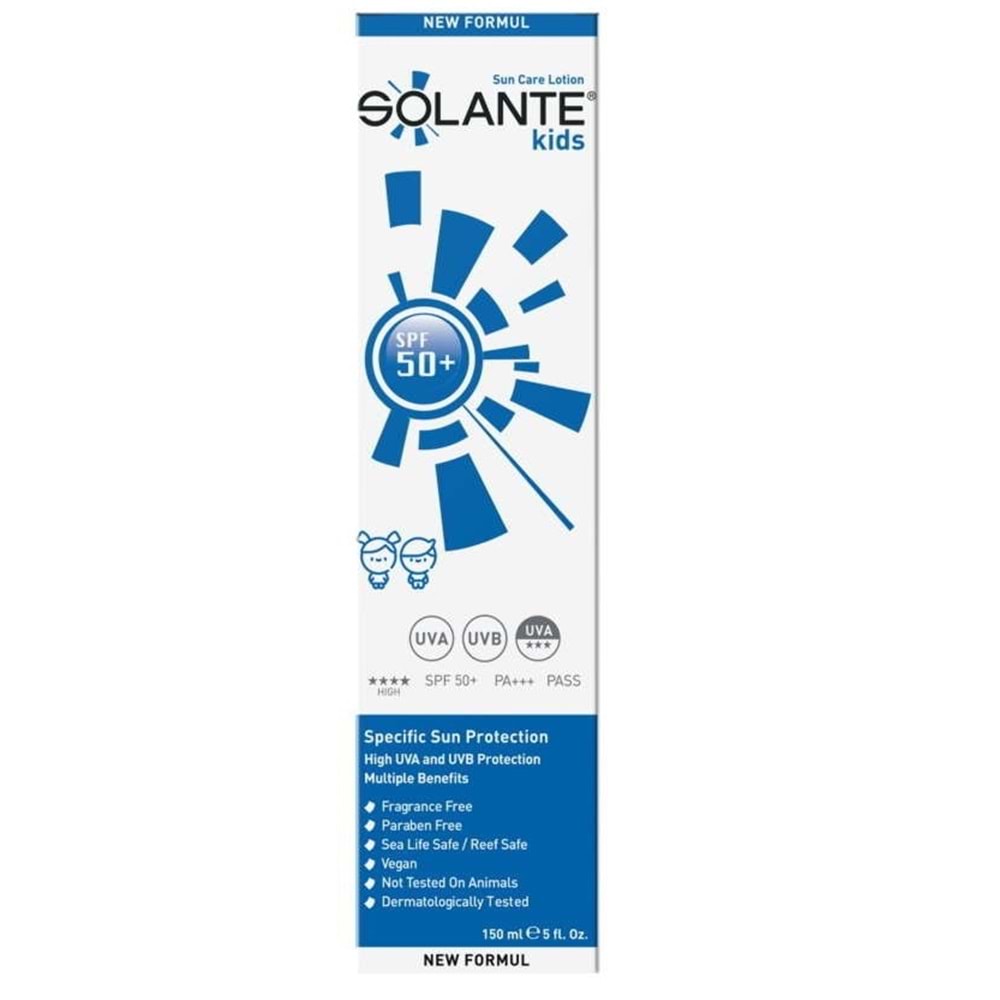 Solante Çocuk SPF50+ Sun Care Lotion 150 mL