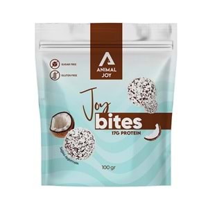 Animal Joy Bites Hindistan Cevizi Aromalı 20 Protein 100Gr