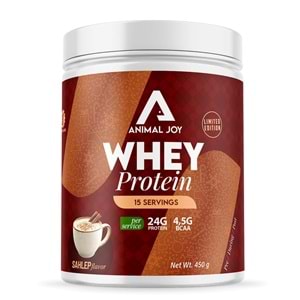 Animal Joy Whey Protein Sahlep Aromalı 450 gr / 15 Servis