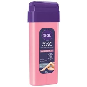Sesu Roll on Ağda Hassas Ciltler 100Ml Pembe