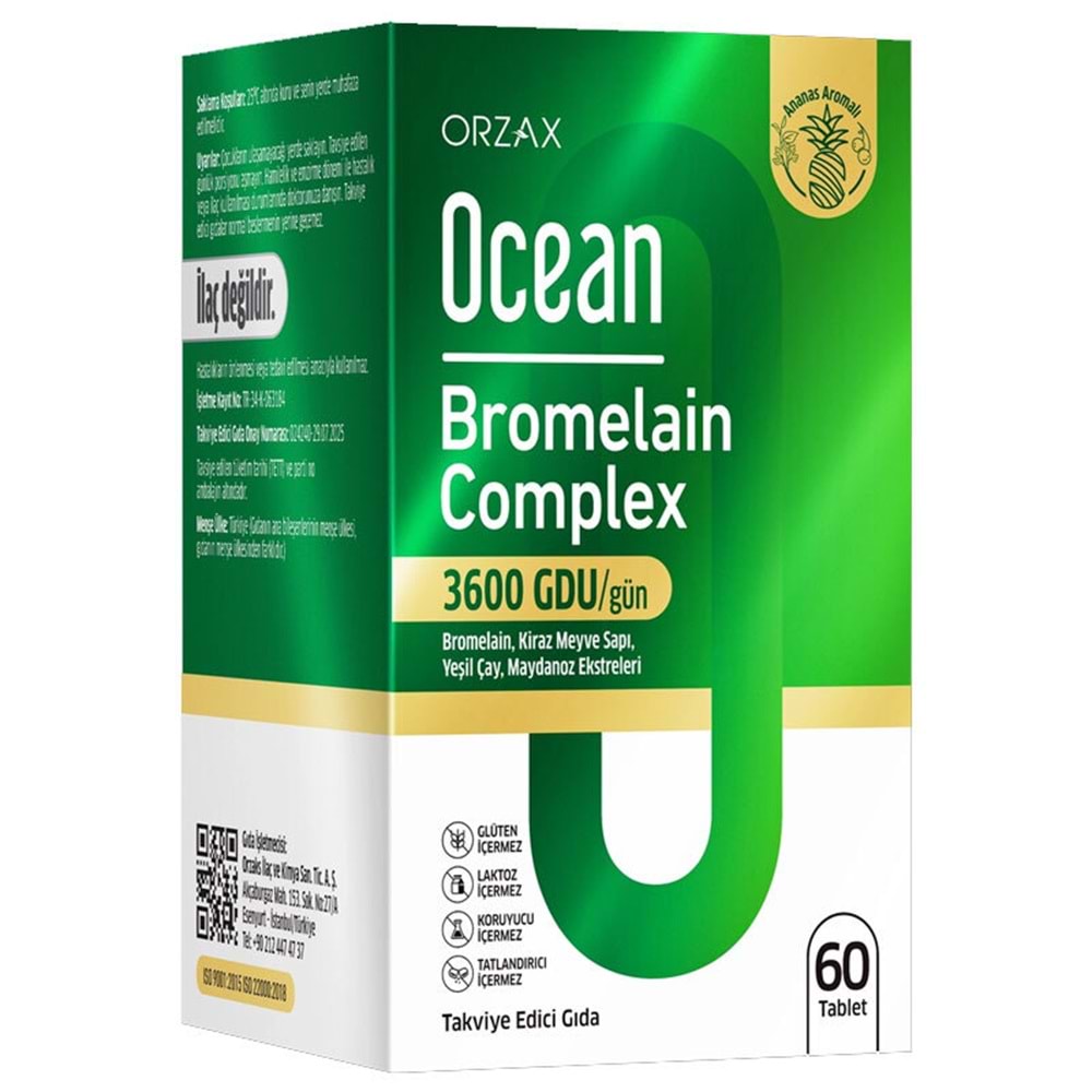 Ocean Bromelain Complex 3600GDU 60 Tablet