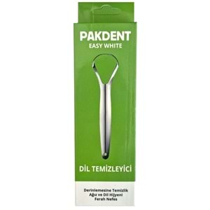 Pakdent Dil Temizleyici Metal L Type