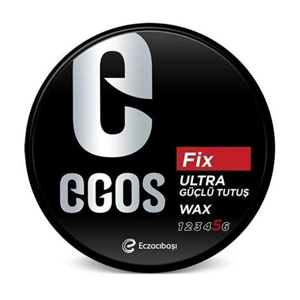Egos Wax Fix No:5 Ultra Güçlü Tutuş Saç Şekillendirici Wax 100 ml