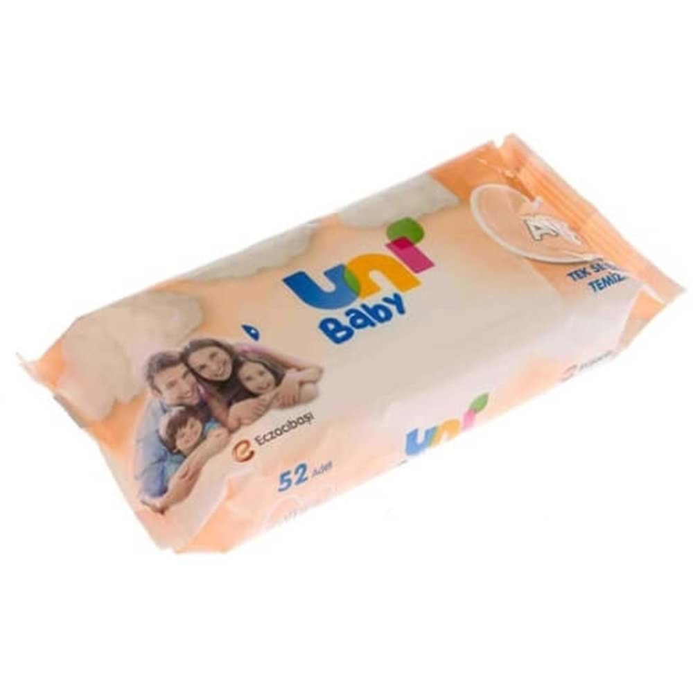 Uni Baby Islak Mendil 52li Aile
