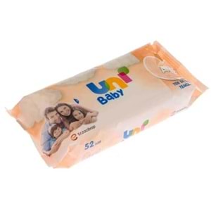 Uni Baby Islak Mendil 52li Aile