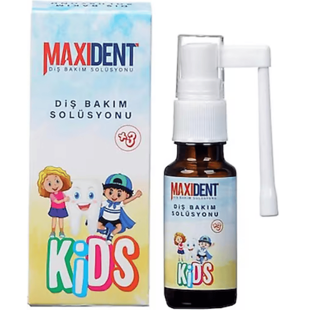 Maxident Diş Bakım Solüsyonu 20 mL Kids