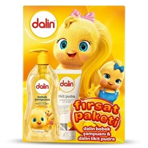 Dalin Bebek Şampuanı 700 mL + Likit Pudra 100 mL Set (Fırsat Paketi)