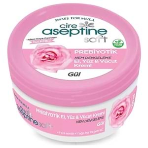 Cire Aseptine Soft EL, Yüz ve Vücut Kremi Gül 300 mL