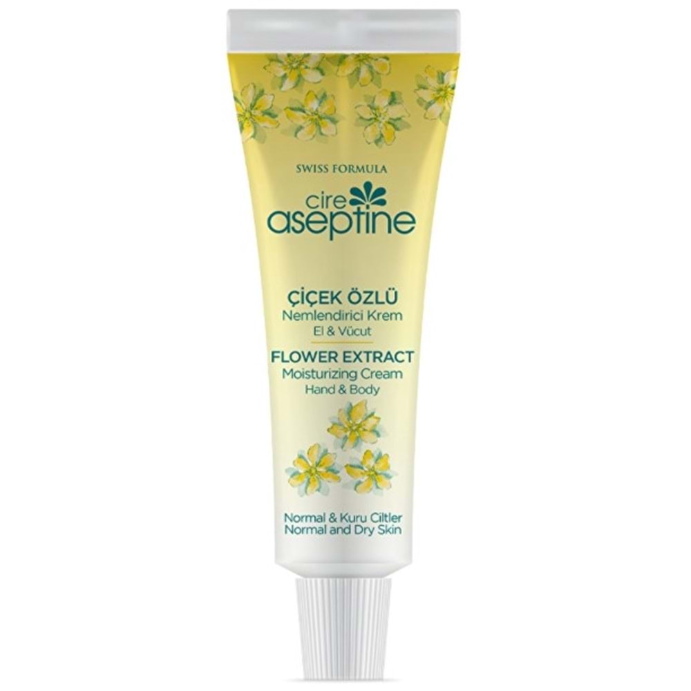 Cire Aseptine Çiçek Özlü Tüp Krem 50mL