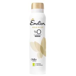 Emotion Deodorant 150Ml Gold Bliss (Alüminyum İçermez)