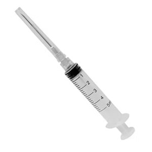 Enjektör 5Ml 3P Siyah Tıpset 22x32 (250Li)