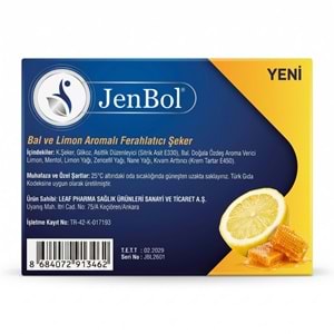 Jenbol Defence Pastil, Bal + Limon 12li