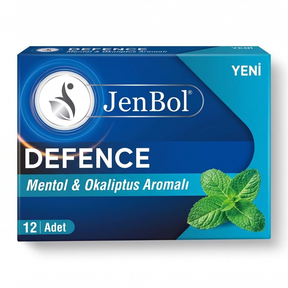 Jenbol Defence Pastil, Mentol + Okaliptüs 12li