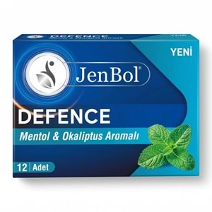 Jenbol Defence Pastil, Mentol + Okaliptüs 12li