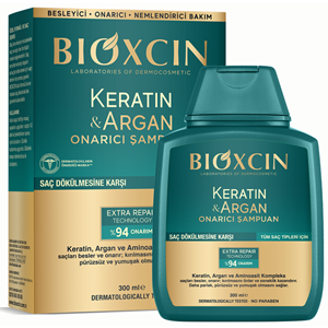 Bioxcin Keratin ve Argan Şampuan 300Ml